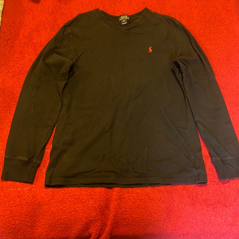 Boys XL long sleeve polo